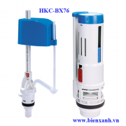 Bộ xả bồn cầu 2 nhấn SM khối rời cấp piston cao cấp HKC-BX76