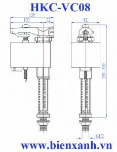 Van cấp DN HKC-VC08