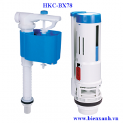 Bộ xả bồn cầu 2 nhấn SM khối rời cấp DN cao cấp HKC-BX78