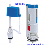 Bộ xả bồn cầu 2 nhấn SM liền khối cấp piston cao cấp HKC-BX86
