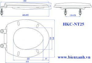 Nắp Bàn Cầu HKC-NT25