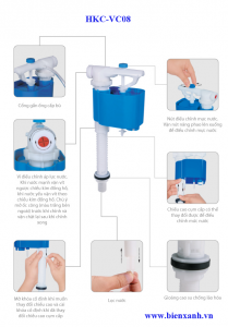 VAN CẤP NƯỚC BỒN CẦU HKC-VC08